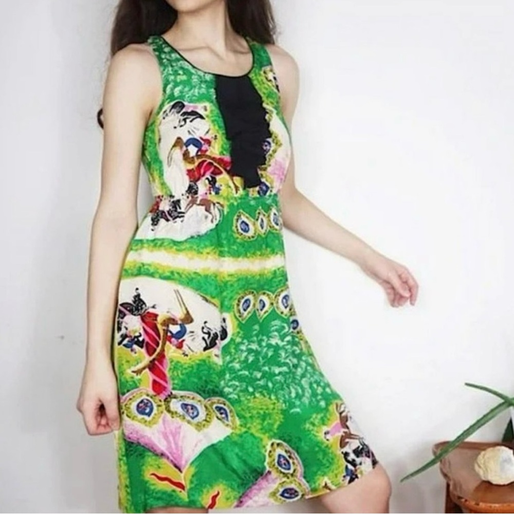Anthropologie Moulinette Soeurs Silk Dress Size 10